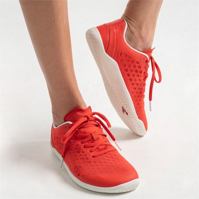 Vivobarefoot Stealth III Firecracker Orange Ladies 200062-04  display picture 1