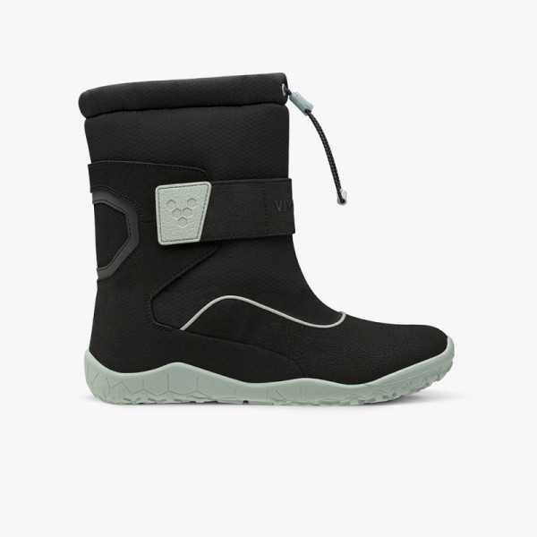 Vivobarefoot Vivo Yeti Junior Black Aqua