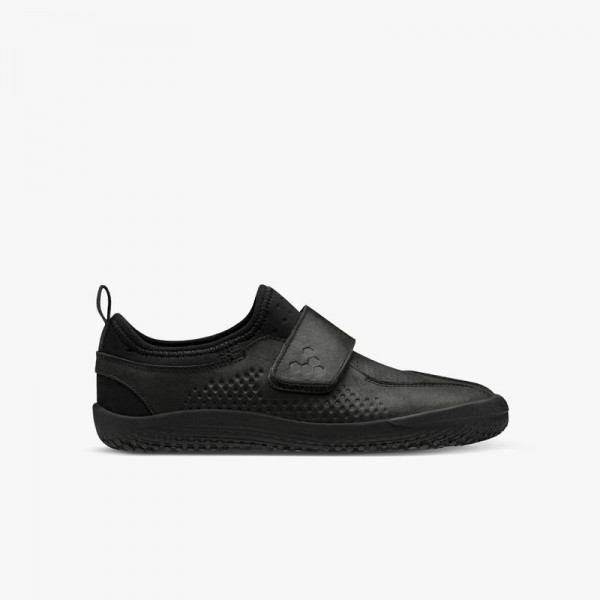 Vivobarefoot Primus School Kids Obsidian Black