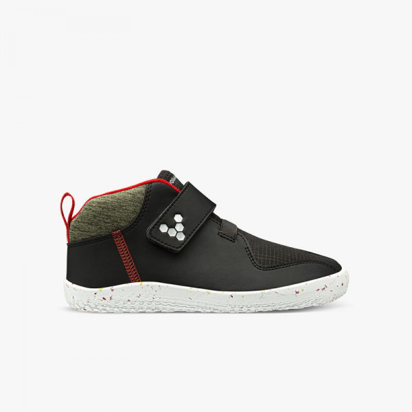 Vivobarefoot Primus Bootie All Weather Kids Obsidian