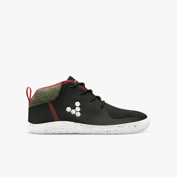 Vivobarefoot Primus Bootie All Weather Junior Obsidian