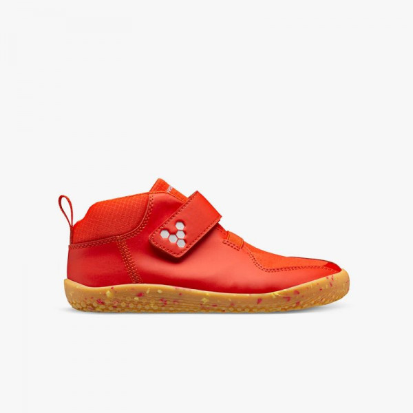 Vivobarefoot Primus Bootie II Kids Fiery Coral