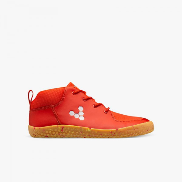 Vivobarefoot Primus Bootie II Junior Fiery Coral