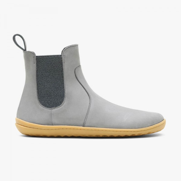 Vivobarefoot Fulham Ladies Nubuc Zink