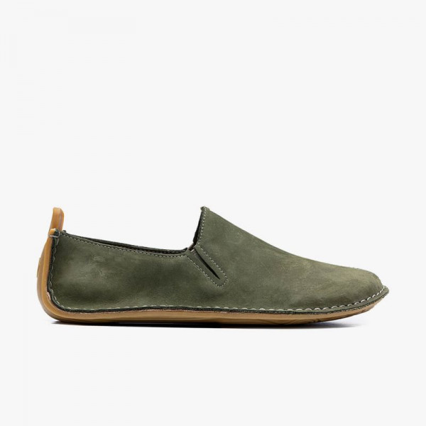 Vivobarefoot Ababa Leather Mens Botanical Green