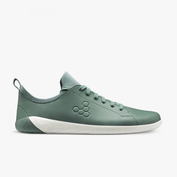 Vivobarefoot Geo Court Knit Mens Sea Green