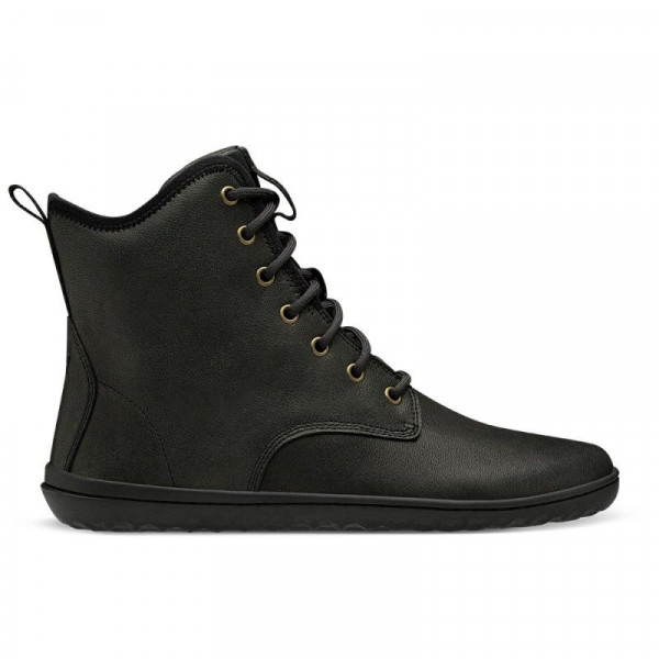 Vivobarefoot Scott II Leather Mens Obsidian