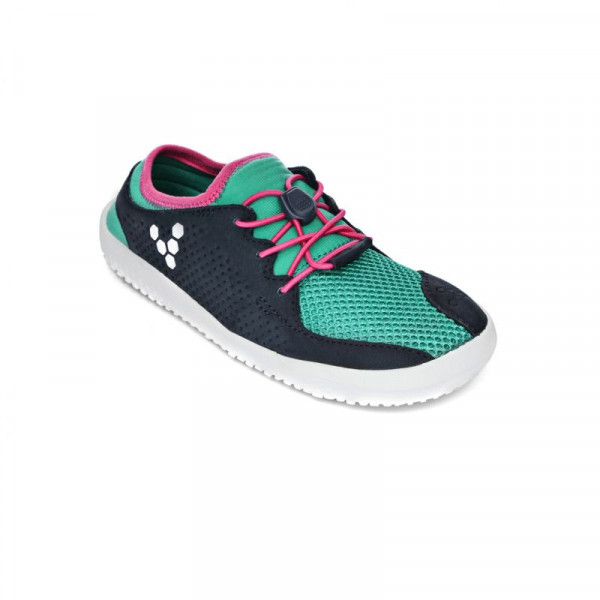 Vivobarefoot Primus Kids Mesh Navy  / Turq 