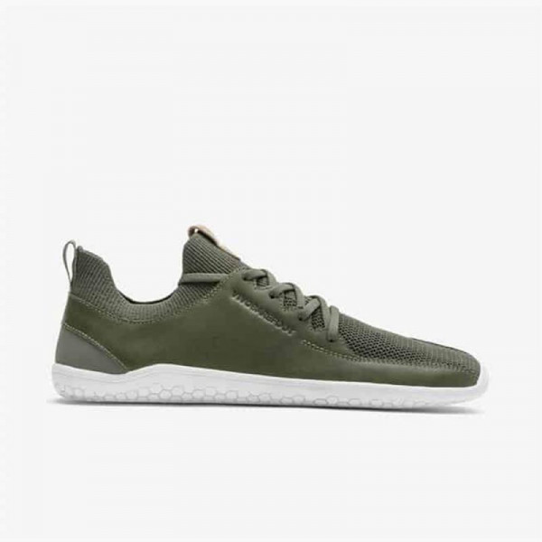 Vivobarefoot Primus Knit Ladies  Olive green