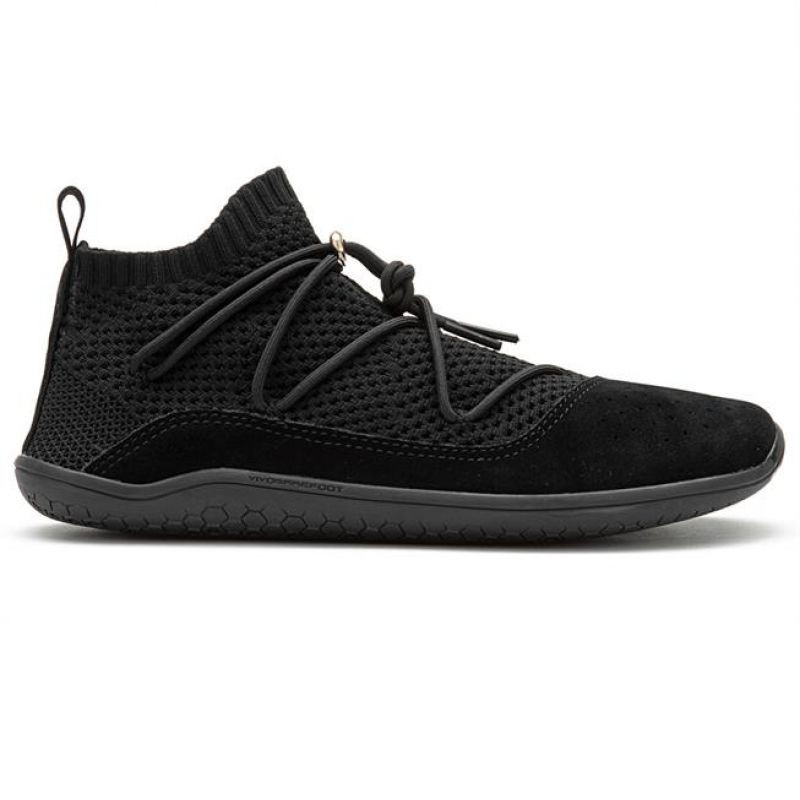 Vivobarefoot Kanna Sock Knit Ladies Black VB20013001 Vivobarefoot