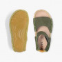 Vivobarefoot Ababa Leather Sandals Kids botanical Green
